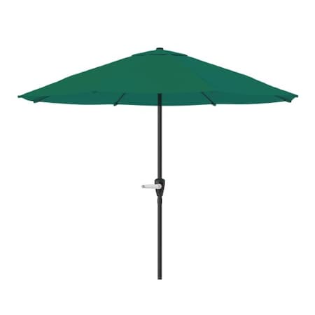 NATURE SPRING Nature Spring 9 Foot Patio Umbrella - Forest Green 409615KOT